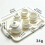 Miniature Mini Tea Service Accessory Tray for Pretend Play Table Display 3