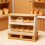 Miniature Bakery Counter Cabinet for Tabletop Display and Play 5