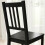 IKEA PINNTORP Stained Pine Chair-Black 3