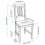 IKEA PINNTORP Light Brown Pine Chair 4