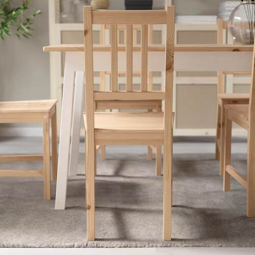 IKEA PINNTORP Light Brown Pine Chair 1