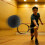 Advanced Indoor Squash Ball Design with Double Yellow Dot and 38mm Diameter Size 7