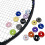 Soft Tennis Racket Dampener Vibration Reducer for String Bed Practice and Rally Grape 6