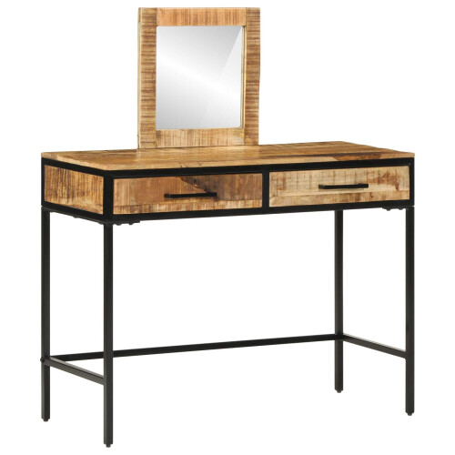 VidaXL vidaXL Dressing Table Brown 100 x 40 x 120 cm Solid Mango wood 1