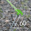 8Pcs Screw Thread Tent Stakes Pin Campings Tent Peg with Hexagon Socket Green 7