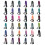 Water Bottle Handle Strap, Water Bottle Strap Paracord Handle with Dark purple light pu 3