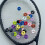 Soft Tennis Racket Dampener Vibration Reducer for String Bed Practice and Rally Grape 3