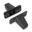 Suitcase Replacement Feet Black PVC Bottom Support with 60 Mm Size 4