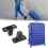 Suitcase Replacement Feet Black PVC Bottom Support with 60 Mm Size 2