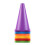 10Pcs Traffic Cone Skate Obstacles Training Maker Cone Soccer Accessorys Blue 6