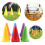 10Pcs Traffic Cone Skate Obstacles Training Maker Cone Soccer Accessorys Blue 3