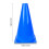 10Pcs Traffic Cone Skate Obstacles Training Maker Cone Soccer Accessorys Blue 4