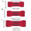 Press Training Support Wrap Woven Wraparound Lifting Assistance Band for Gym Gray M 4