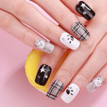 Cured Nails Polish Stickers Gels Nails Stickers Bronzing Nails Polish Wraps BSA0108
