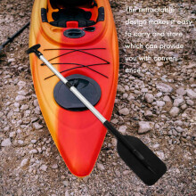 2Pcs Paddles Telescoping Plastic Boat Paddle Collapsible Oar for Kayak Jet Ski and Canoe Safety Boat Accessories
