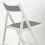 IKEA FRÖSVI Upholstered Folding Chair-White 3