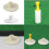 5Pcs Hollows Training Driving Range Tees Stable Ball Holder Golf Accessorys White 3