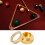 Single Hole Snooker Cue Tips Storage Case Billiards Cue Tip Storage Box Gold 3