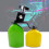 Double Mounted Bells Percussion Instruments Bicolor Cowbell High and Low Tones 2