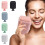 Ice Face Roller Facials Ices Roller Ice Cube Roller Silicone Ices Roller for Eye Black 10