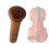 Violin Tail Button End Pin Replacement Violin Tail Button for 4/4 Redwood with fish ey 4