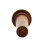 Violin Tail Button End Pin Replacement Violin Tail Button for 4/4 Redwood with fish ey 5