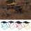 Comfortable Folding Stool Portable Camping Stool Foot Rests Easy to Carry Red 6