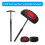 Golf Club Support Protector Adjustable Golf Travel Bag Support Rod Black red 5