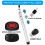 Golf Club Support Protector Adjustable Golf Travel Bag Support Rod Black red 9