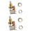 Guitar Potentiometer Switch Pots A500K/B500K Push Pull Guitar Control Pots B500K 2