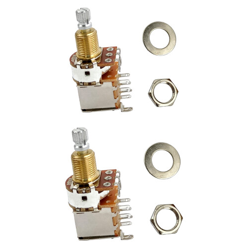 Guitar Potentiometer Switch Pots A500K/B500K Push Pull Guitar Control Pots B500K 1