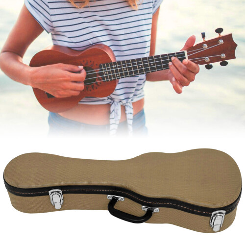 Portable Ukulele Hard Box Case Bag Waterproof Shockproof Ukulele Bag Enduring 1