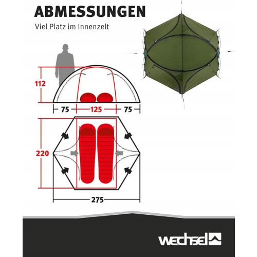 Namiot trekkingowy Forum 42 Wechsel 2