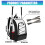 Softball Equipment Backpack for Team Training Carry and Bats Black 9