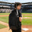 Tournament Baseball Backpack with Bat Sleeves and Front Cord Panel Red 8