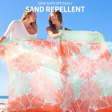 Waterproof Beach Blanket, Fast Dry Sand Shedding Outdoor Layer Blue B