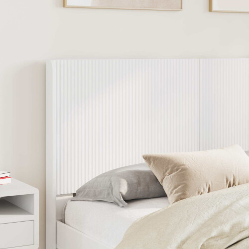 VidaXL vidaXL Bed Frame with Storage and Headboard White 150 x 200 cm 1
