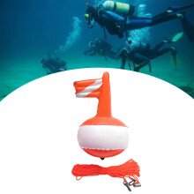 Diving Buoy Marker Flag Light Weight For Boating Fishing And Water Sports Safety A
