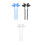 Swim Earplugs for Lap Training, Regular Corded Earplugs for Use Now Blue 2