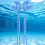 Swim Earplugs for Lap Training, Regular Corded Earplugs for Use Now Blue 5