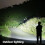 LED Super Bright Flashlight, 3 Modes Adjustable, USB Rechargeable, with Battery Level Indicator. Features Zoom Function 7