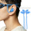 Swim Earplugs for Lap Training, Regular Corded Earplugs for Use Now Blue 7