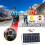 2 Pack Portable Solar Charger Panel 5V 2W USB Output Lightweight Rectangular Solar Power Charger for Outdoor Camping Hik 9