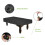 Billiard Table Cover with Drawstrings for Patio Table Snooker Billiard Table 9FT 8