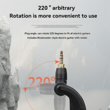 2.4GHz Wireless Guitar Transmitter Receiver: Wireless Guitar System for Violin Keyboard Electronic Musical Instruments