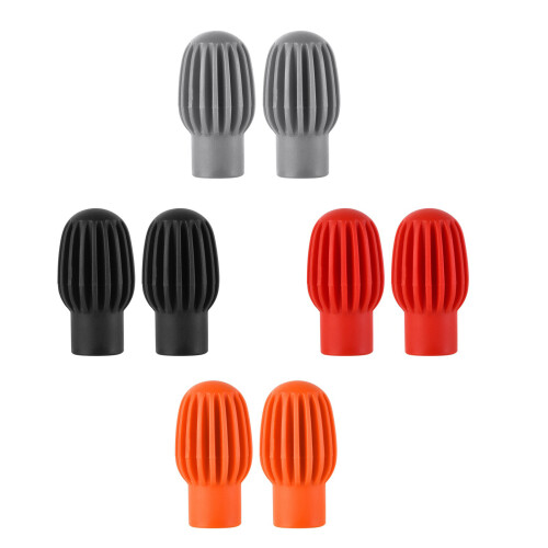 Drumstick Silents Practice Tip Percussions Musical Instruments Protective Part Red 1