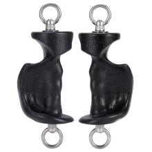 Fitness Odd-Shaped Handle Versatile Triceps Rope Cable Attachments for Gym LAT Pull Down Bar for Cable Machine