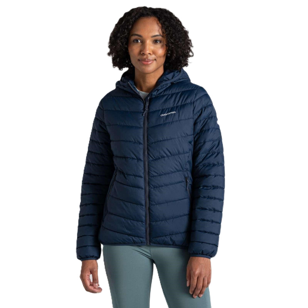 Craghoppers (8, Blue Navy) Womens Complite Ix Packable Padded Jacket