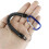 5Pcs Coiled Fishing Lanyards with Carabiner Coiled Tethers Secure Tackle Tool Orange 6