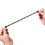 5Pcs Coiled Fishing Lanyards with Carabiner Coiled Tethers Secure Tackle Tool Orange 5